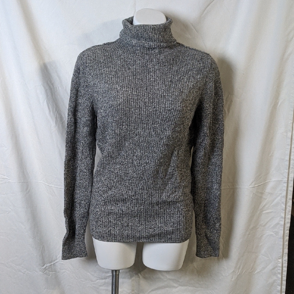 Men's knit turtleneck sweater
